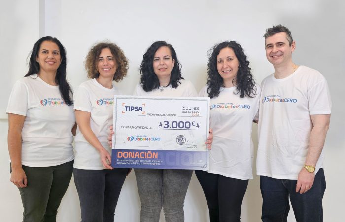 Ganamos la 8ª Edición de los Sobres Solidarios de Tipsa.