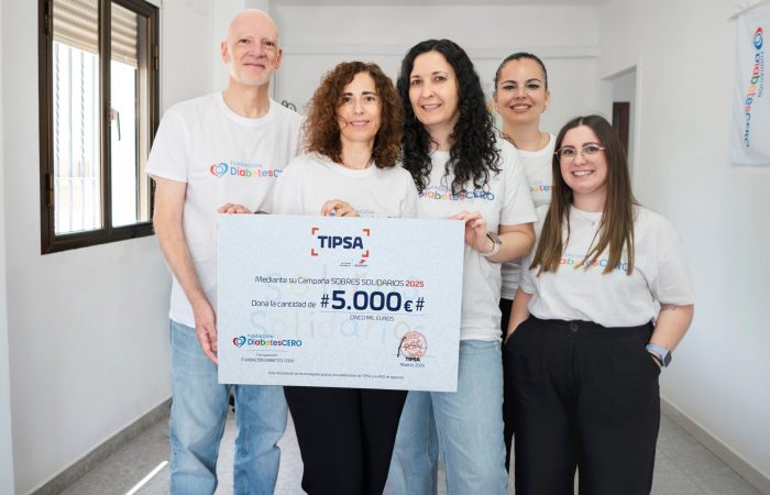 Tipsa acelera la investigación de la diabetes tipo 1 gracias a ‘Sobres Solidarios’